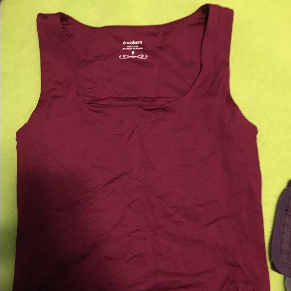Plum tank top